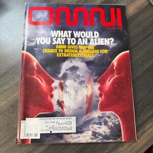 Omni Magazine January 1995 What‎ Would You Say to an Alien Message